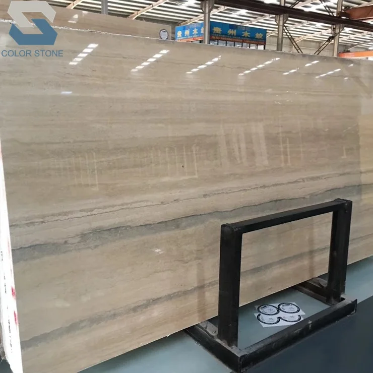 Polished natural italy light grey marble travertino silver travertine for australia