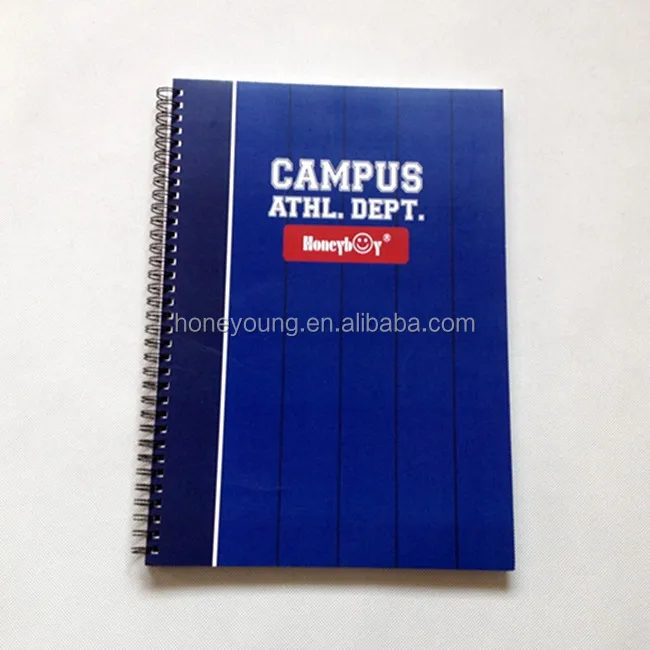 cute noble school students high quality colorful pretty hardcover spiral notebooks