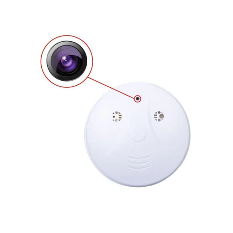 High Quality Smoke Detector Camera With Motion Detection Wireless Smoke Detector Hidden Camera Fire Alarm Spy Camera Hidden