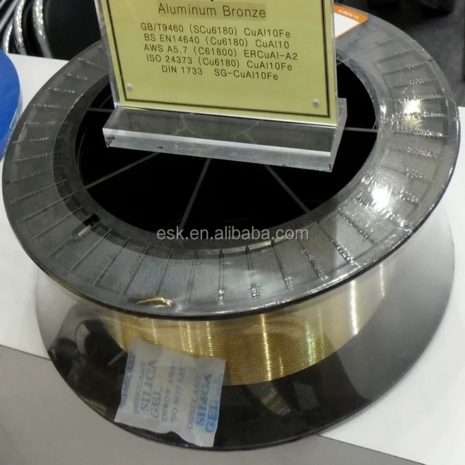 AWS A5.7 ERCuAl-A2 aluminum bronze brazing welding wire 1.6mm