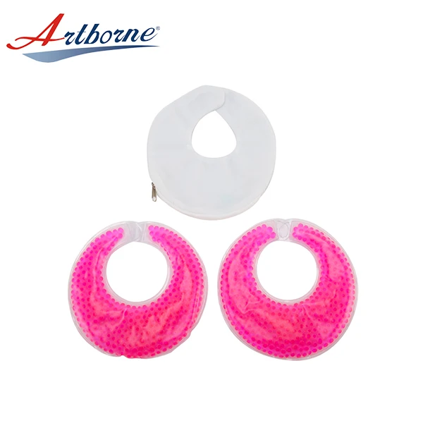 Soft cold hot compress breast soothing gel nursing pad for breastfeeding pain relief