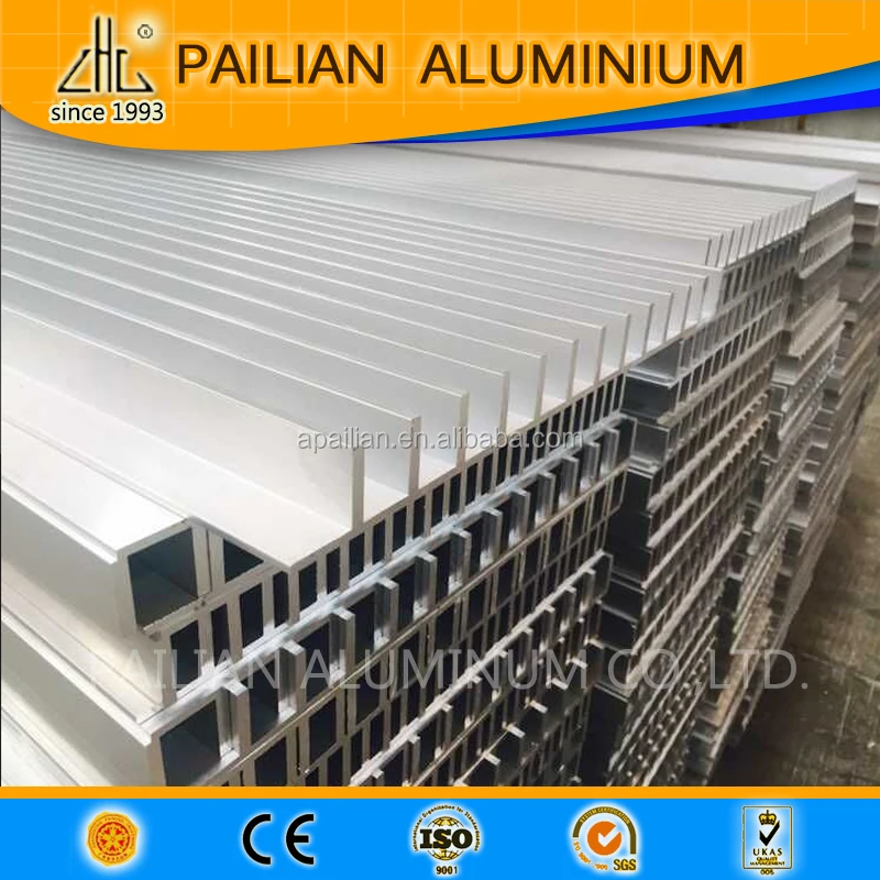 Китай топ алюминиевый manucfaturer из oxiodazing промышленного алюминия proflies