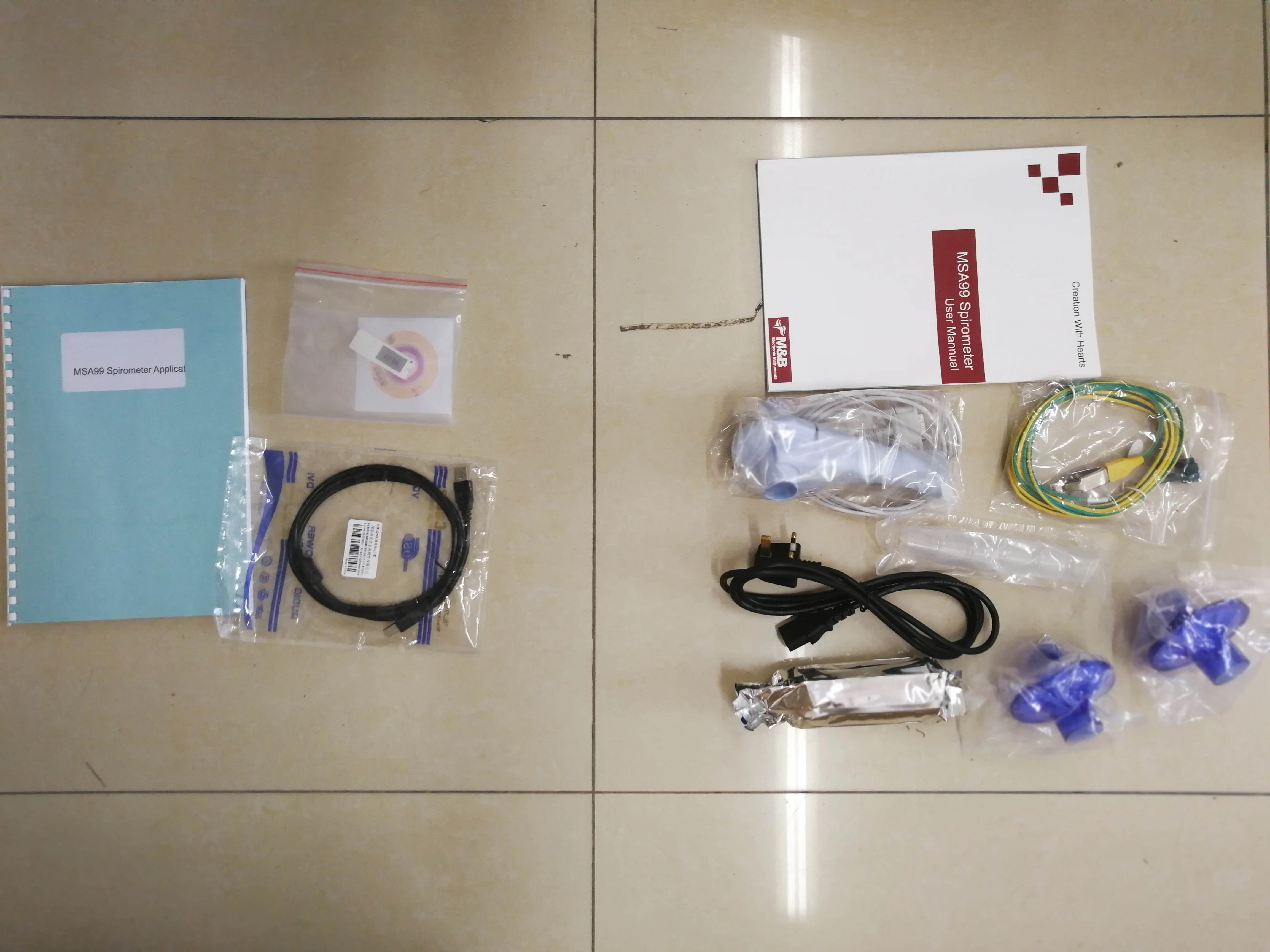 
MSA99 Portable Medical Lung Spirometer 