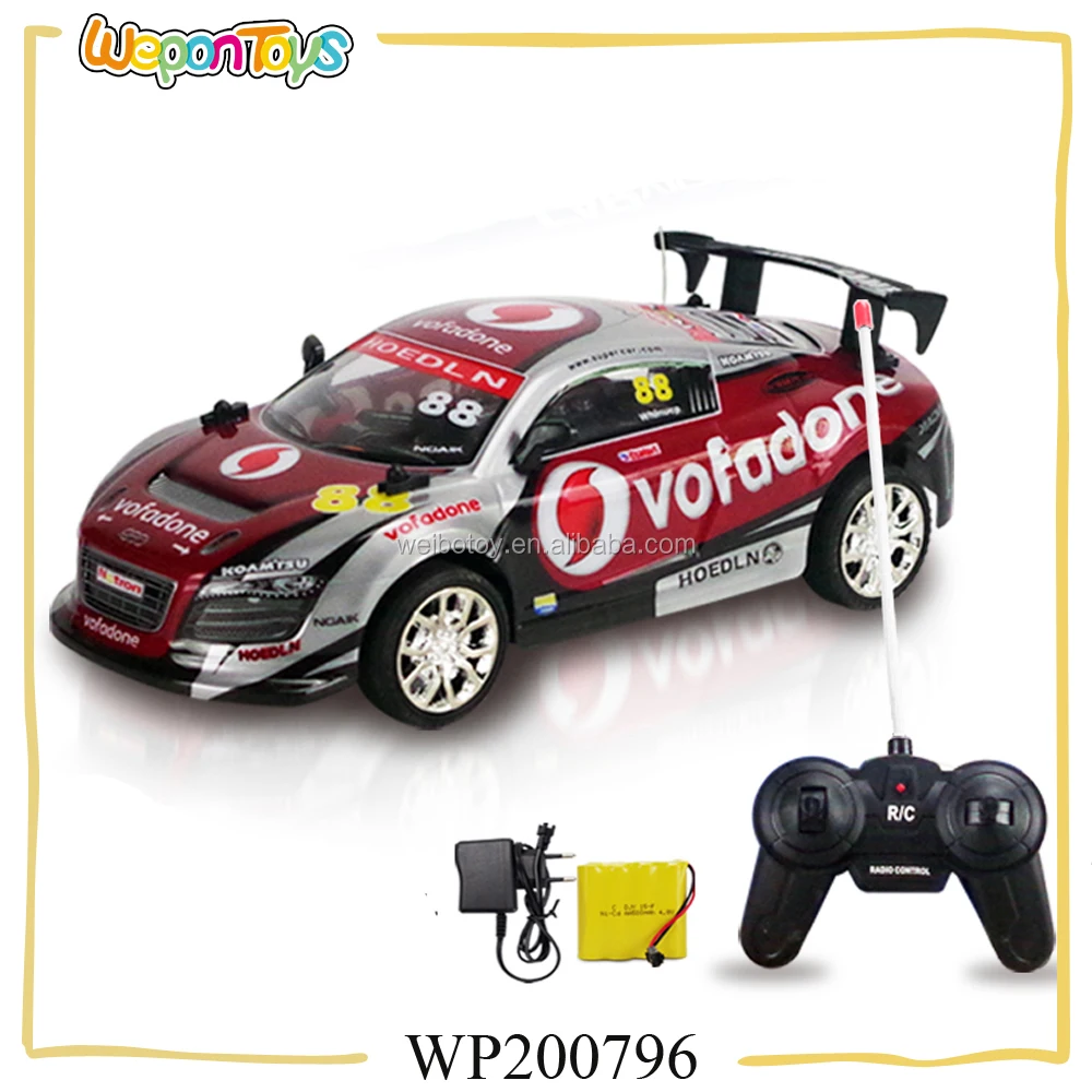 1:18 scale off-road rc jeep car open door 5 channel rc car remote control with light