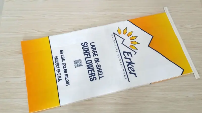 50 фунтов бопп ламинированные pp сплетенный мешок семян., бопп сплетенный мешок, семенной мешок