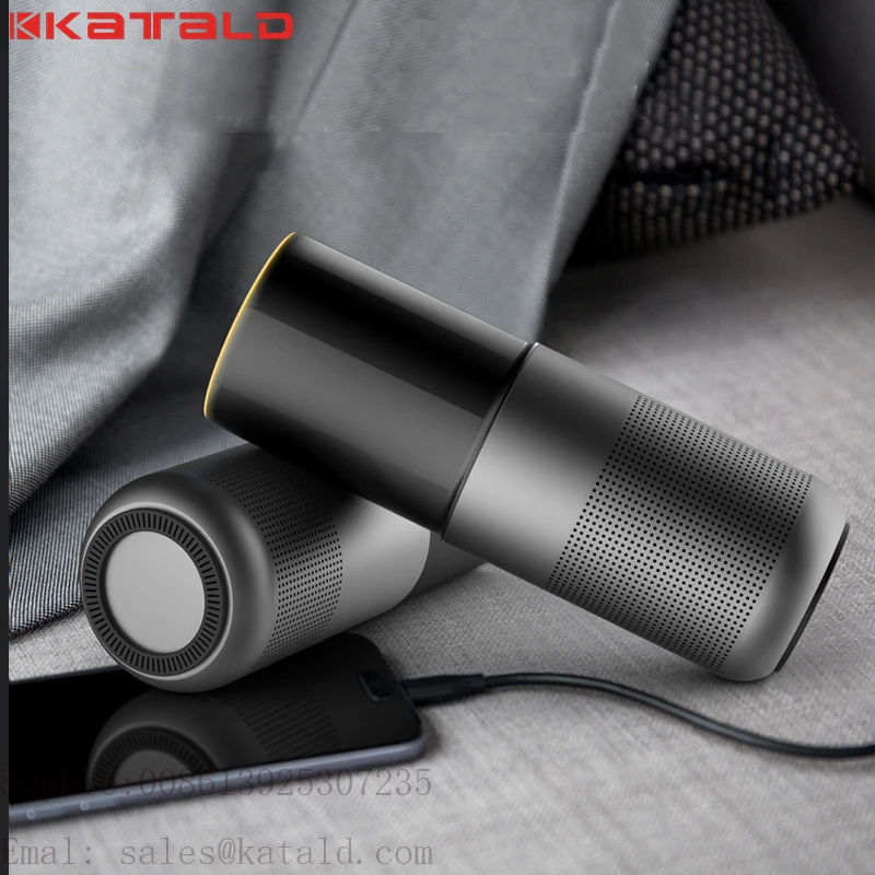 mini portable amway car uv air purifier china with air quality light detection