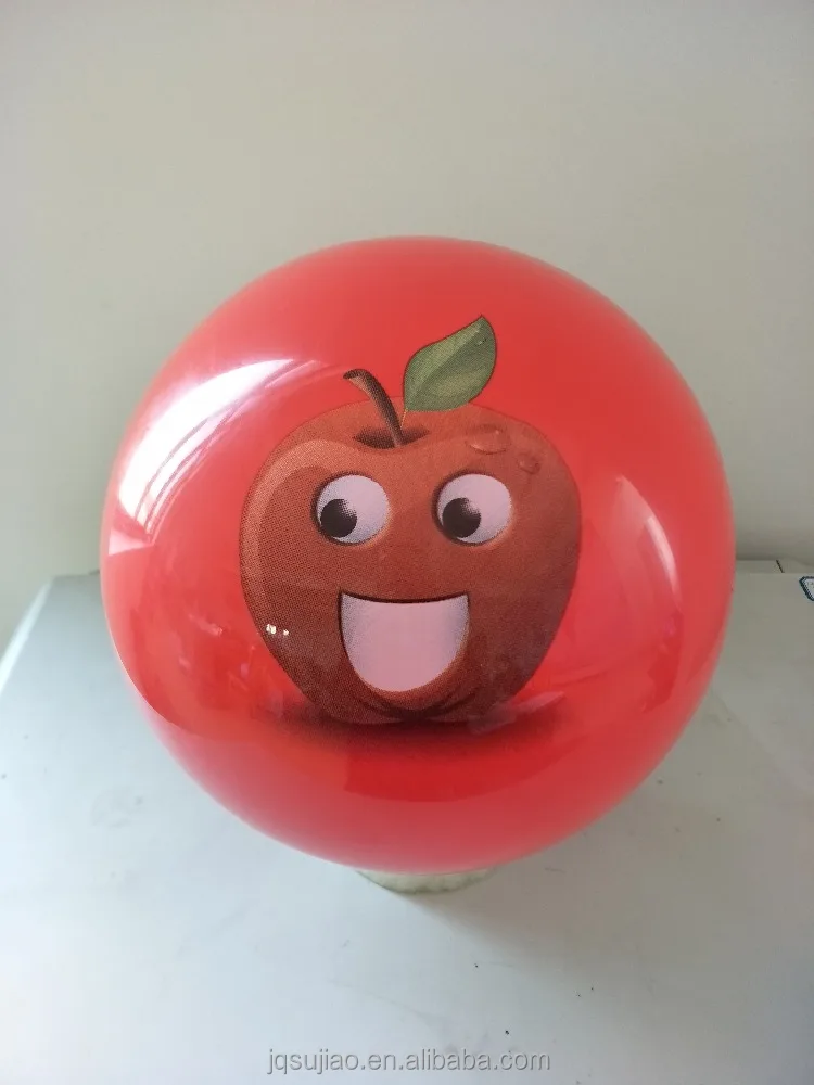 Custom non-toxic soft pvc toy jumping balls small pvc inflatable bouncing ball toy