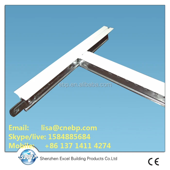 Потолочная система с открытой сеткой, основная т-секция