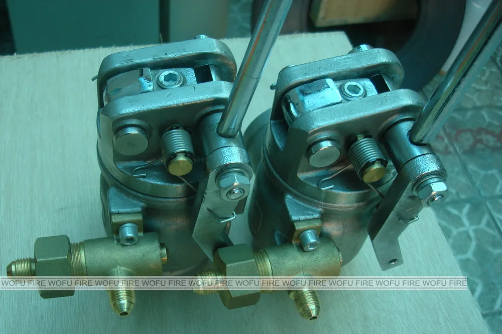 Selector valve for fire fighting fire suppression system accessories