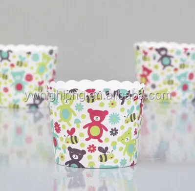 wholesale Cupcake muffin cup Air fryer special chiffon paper holder for baking oven
