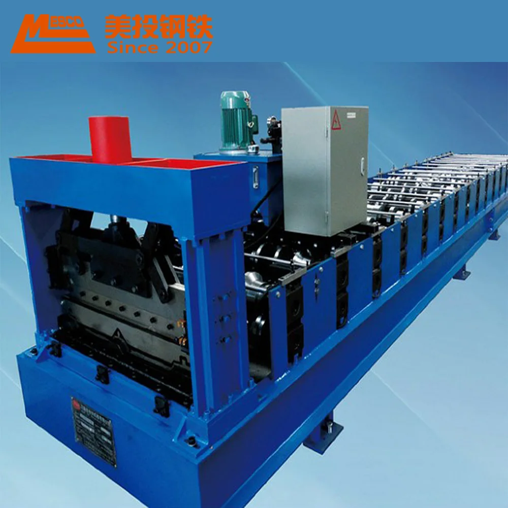 Corrugated metal iron prepainted GI roofing sheet roll forming making machine galvanized profile cutting machine