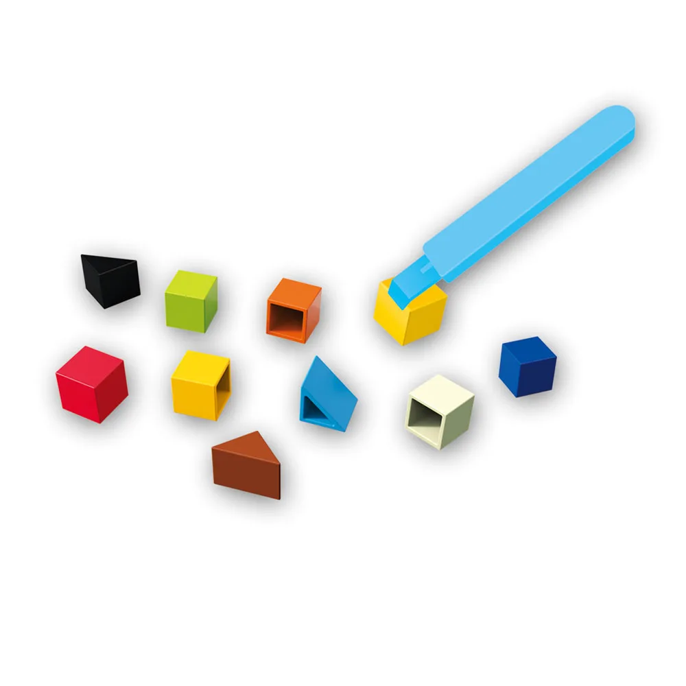 Multi color  custom educational  DIY jigsaw game bricks puzzle for child