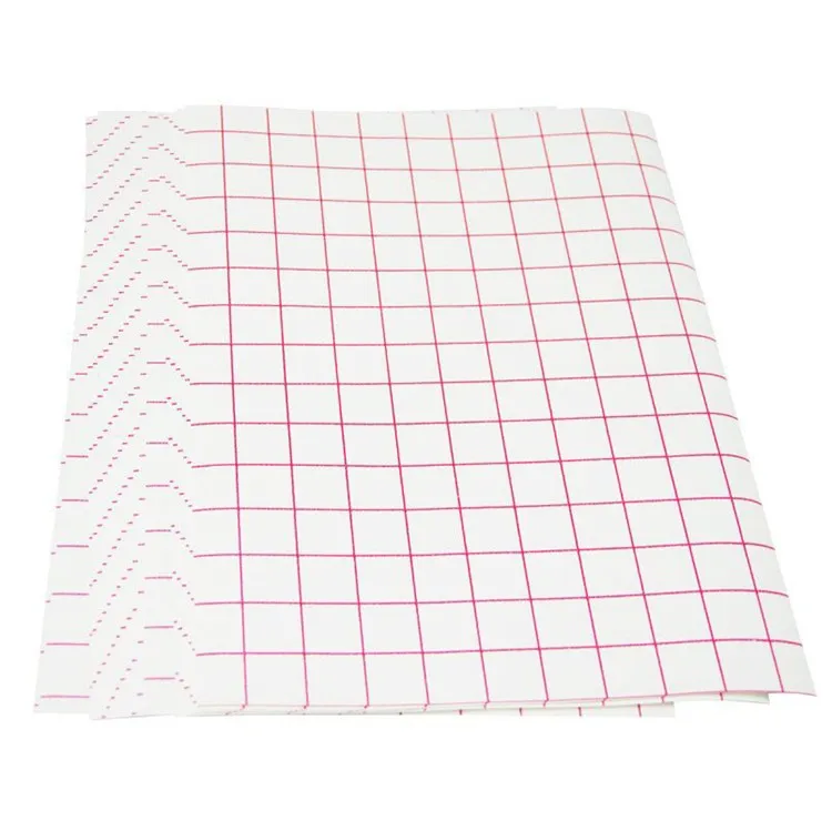 Wholesale price a4 size light color 100% cotton tshirt fabric clear for inkjet printers printing  heat transfer paper