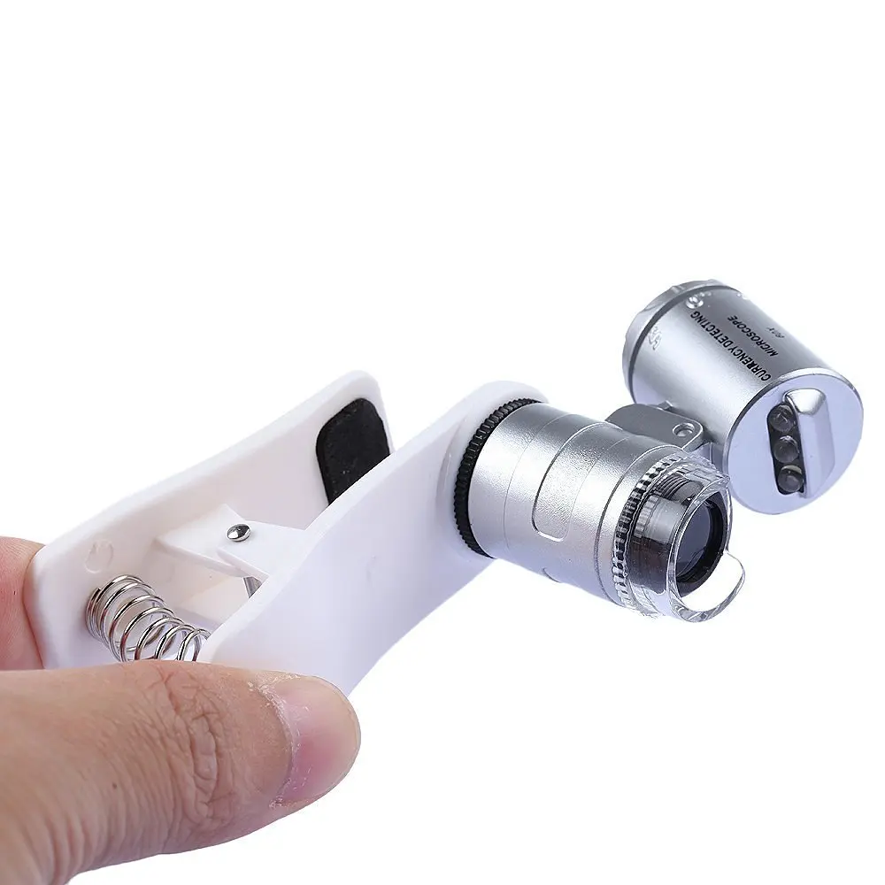 
Mobile Phone Microscope Lens 60X With Easy Attachment Clip 