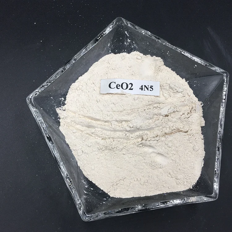 Light yellow powder cerium oxide glass polishing compound