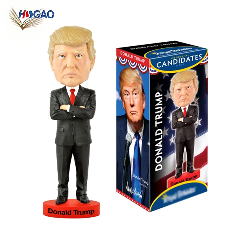 Горячие продать Дональд Трамп качающейся головой фигурка для украшения дома