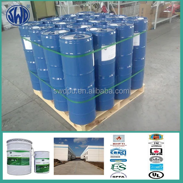 Polyurethane waterproof coating primer for metal/concrete