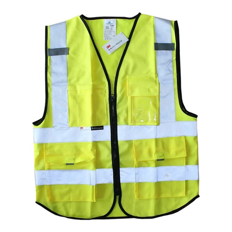 
cheap china factory high visibility reflective wholesale custom safety vests 