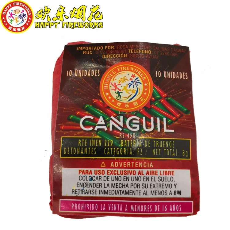 Hot Sale wholesale 0342B big tom thumbs 30S crackers  red colored chinese firecrackers factory pyro fireworks