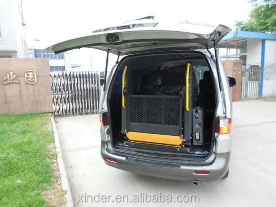 WL-D-880U Dual Arm Electric and Hydraulic Disabled lift table Wheelchair Lift for Van and Minivan with CE