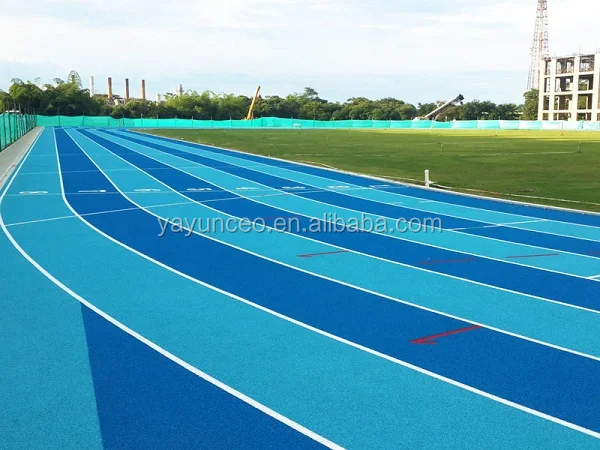 EPDM rubber flooring for PU running track system sport field