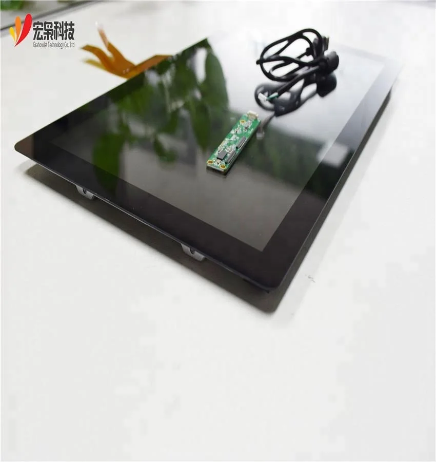 10,1, 12,1, 15,6, 18,5, 21,5, 32 дюймов PCAP промышленные емкостный сенсорный экран панели и tft ЖК-модуль/монитор