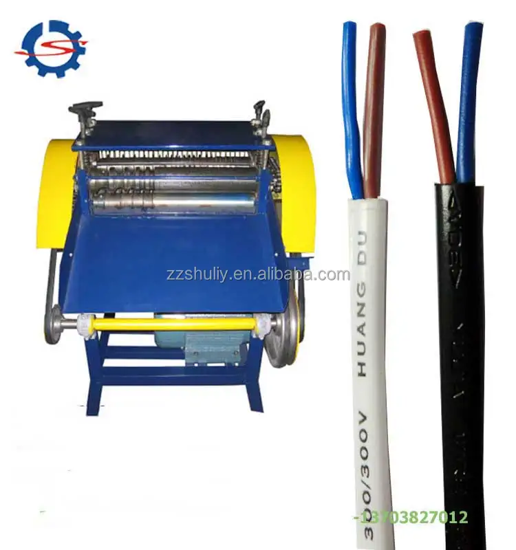 Industrial machinery copper scrap cable stripper Electric wire stripping machine