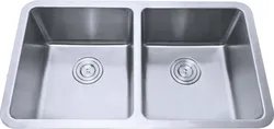 Special Design Good Quality Stainless Steel Double Bowl Kitchen Sink With Drainboard