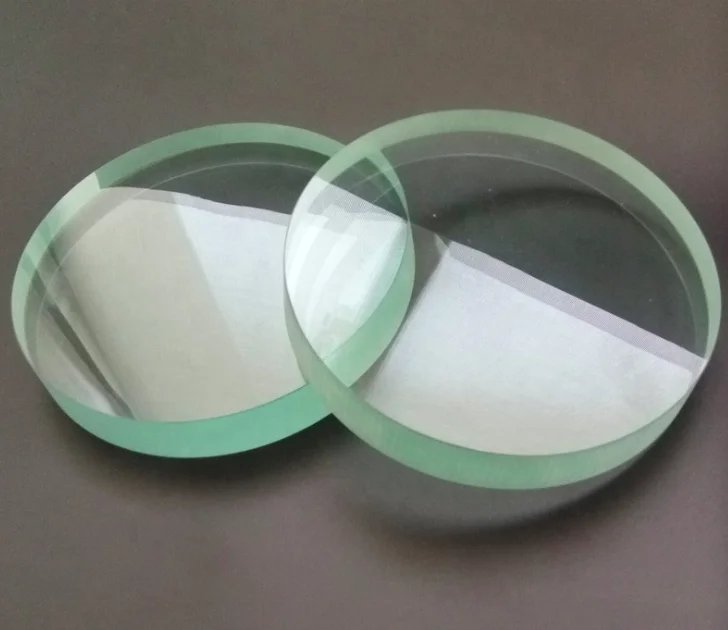 clear frosted patterned tempered borosilicate glass for LED light