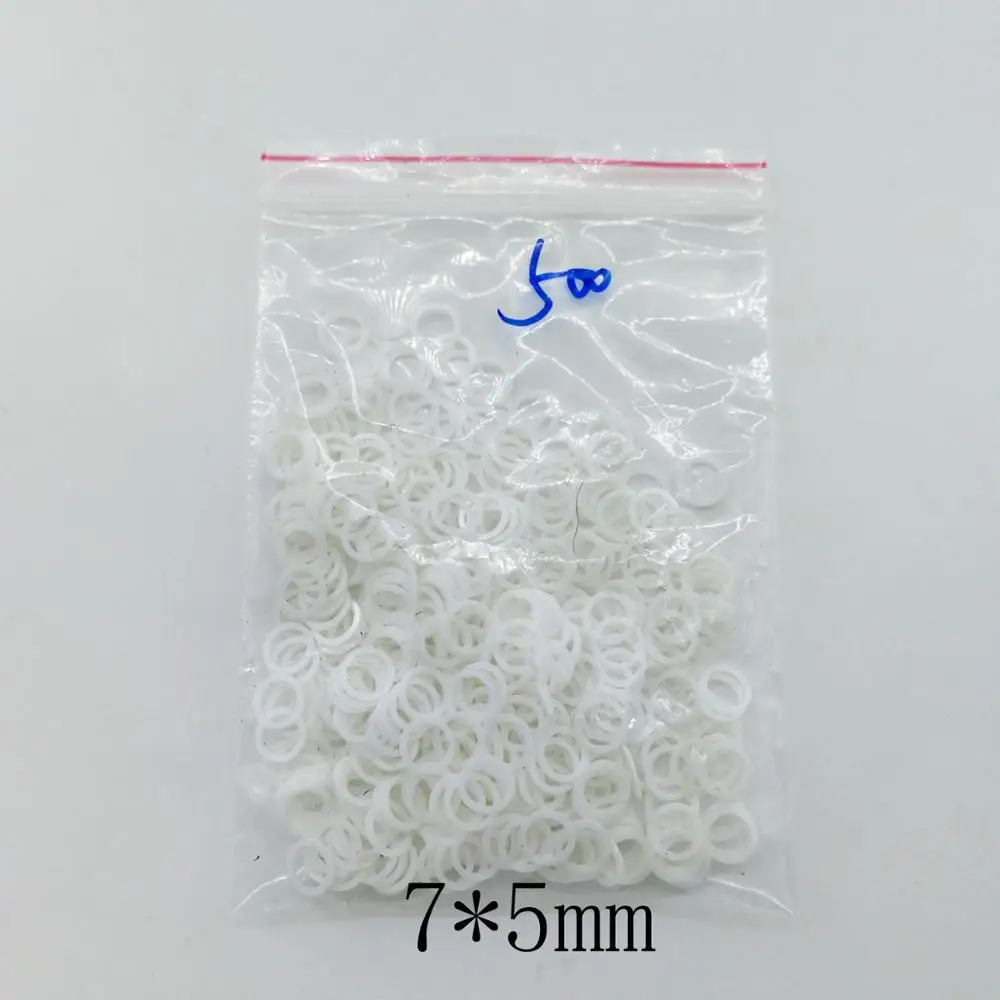 6*4mm 7*4mm 7*5mm pet hair Scissors parts pvc washers