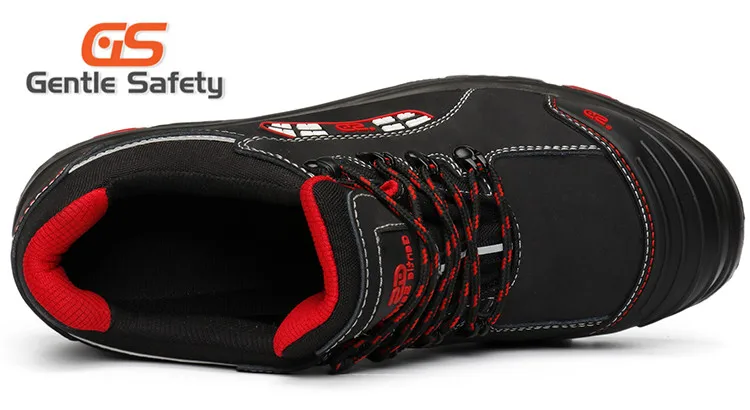 high heel steel toe safety shoes