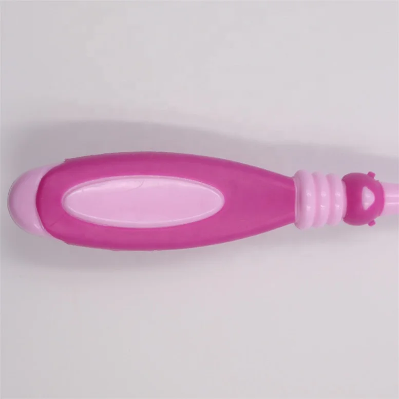 Factory Supplier Cute Animal Cartoon Kid Toothbrush Small Brush Head Anti Slip Handle For Deep Cleaning Kid Manual Toothbrush
