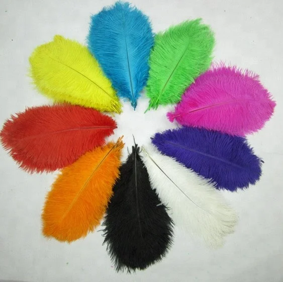 15-20cm cheap wholesale feather suppliers ostrich feathers artificial party feather for party wedding decoration