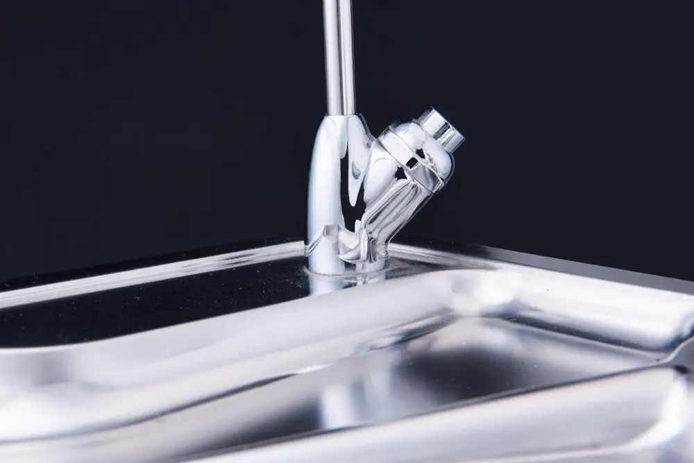 Fashion Design Stainless Steel Drinking Water Fountain With Two Stages Filter For Safe Water