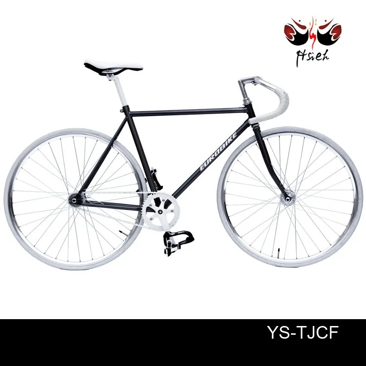 absolute single speed antique metal bicycle retro style with vintage metal anodic coating