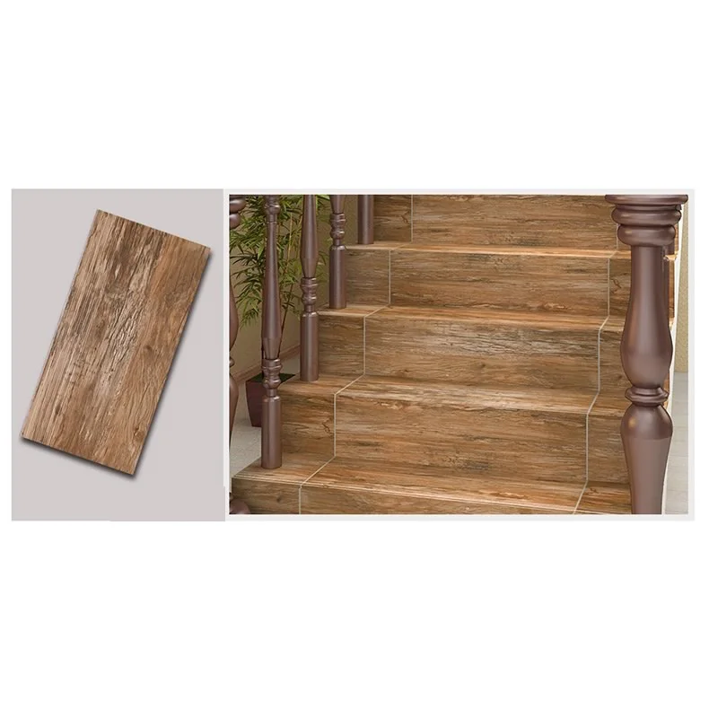 Деревянная отделка, противоскользящая ступенчатая черепица для лестницы 300x100 0/1200x170 мм