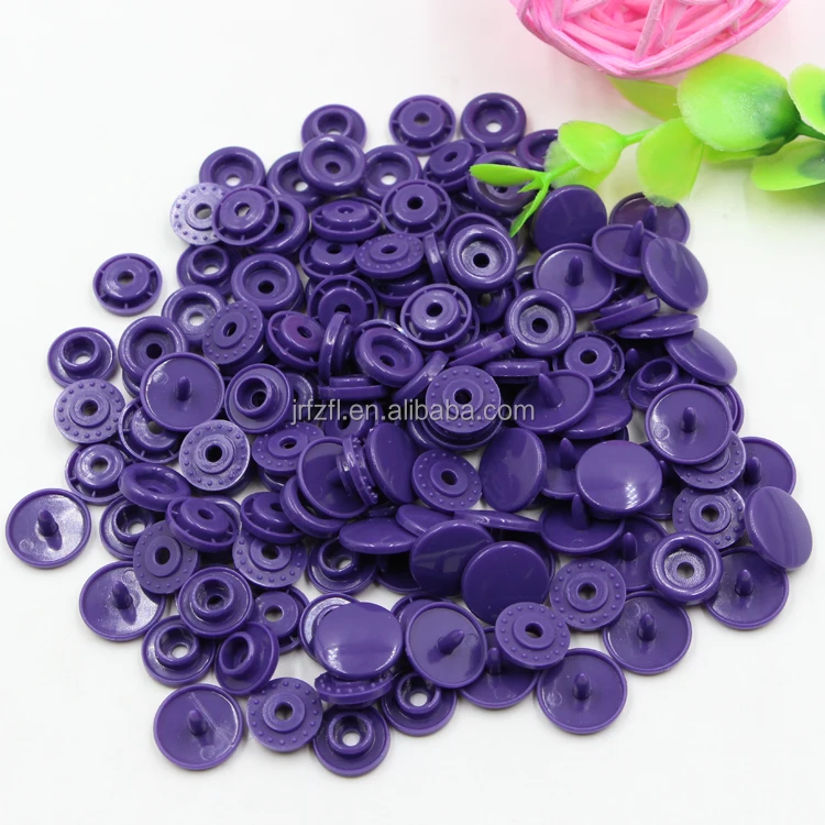 PLASTIC RESIN POM BLUE WHITE SNAP BUTTON FASTENERS PRESS STUD POPPERS T3/T5/T8