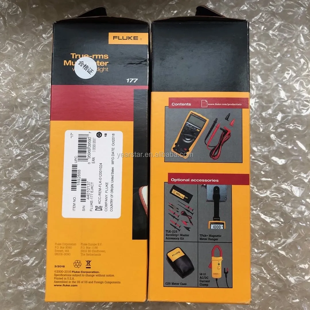 Fluke 177 TRUE RMS METER
