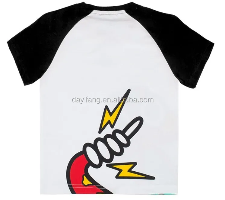 hot-selling Eco-Friendly print kids cute t-shirt design t-shirts young boy
