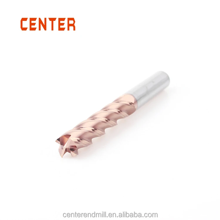 Tungsten Carbide 2 flutes 1/4 inch square end mill