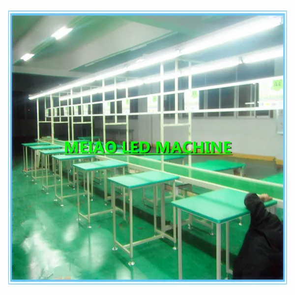 electronic products PVC assembly line(with independent working station)
