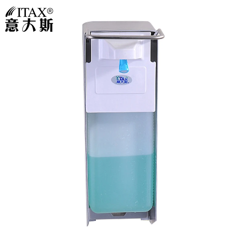 Manufacture Hot Sell Elbow Liquid Sanitizer Dispenser Hospital Used Elbow Soap Dispenser Metal