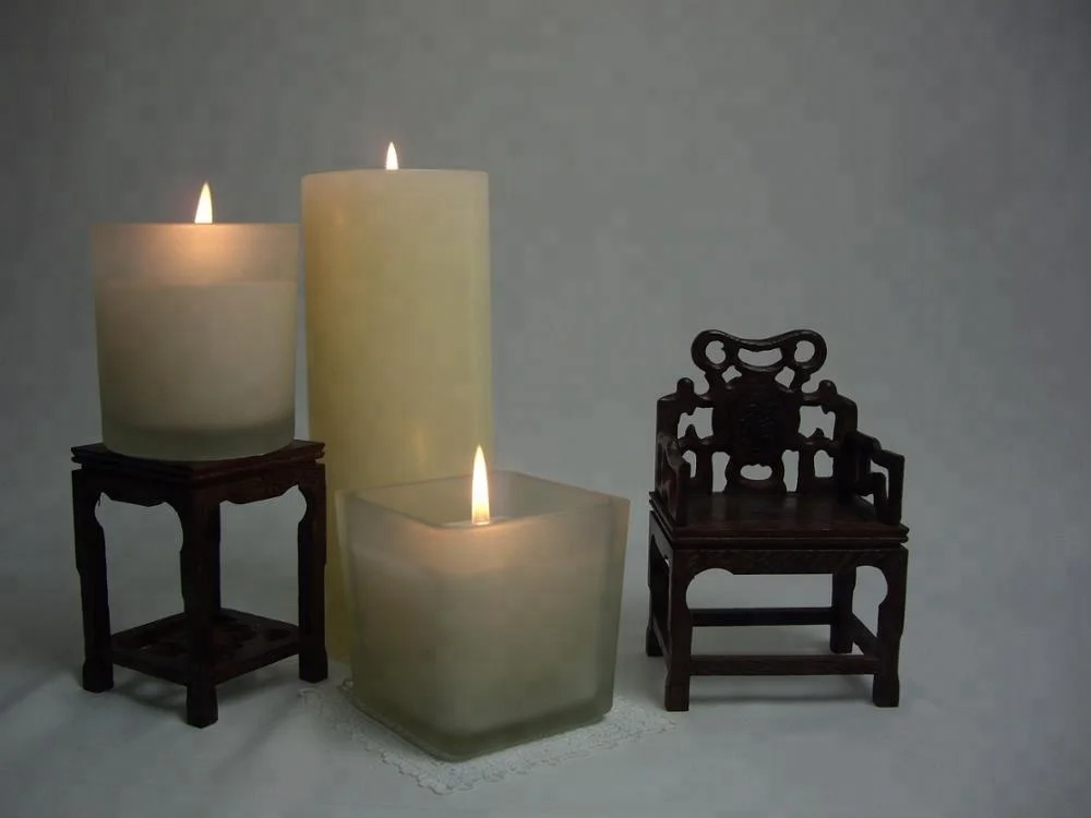 
wholesale spiritual large fat unscented church pillar candle 