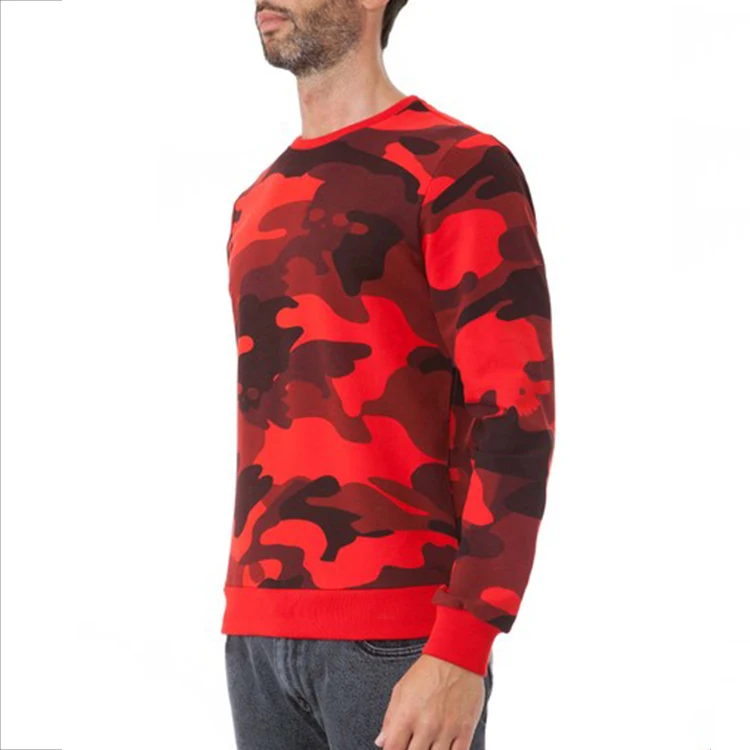 Sweater Manufacturers Fashion Camouflage Jacquard Sweater For Men