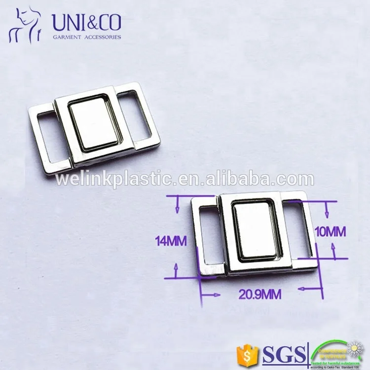 Wholesale Swimwear Clasp Metal Clip Hardware For Bikini Accessories