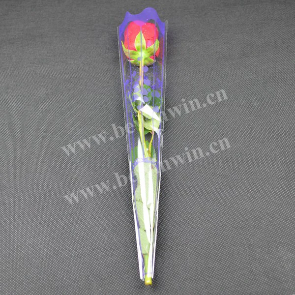 Customized opp plastic floral packaging Flower Sleeve Bag