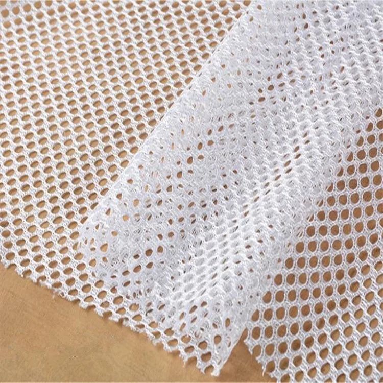 Wholesale 100% polyester air mesh fabric for hats sports wear cheap price handmade DIY fleece fabric