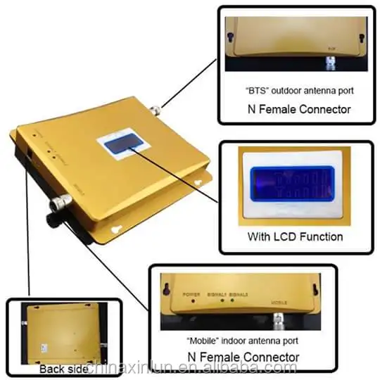 Dual Band 900/1800 GSM/DCS Mobile Signal Booster/Repeater/Extender/Amplifier