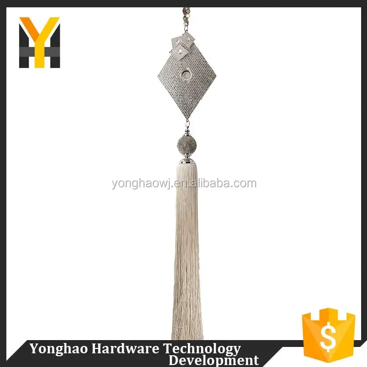 Directly sale adjustable decorative tassel colorful fringe for curtain