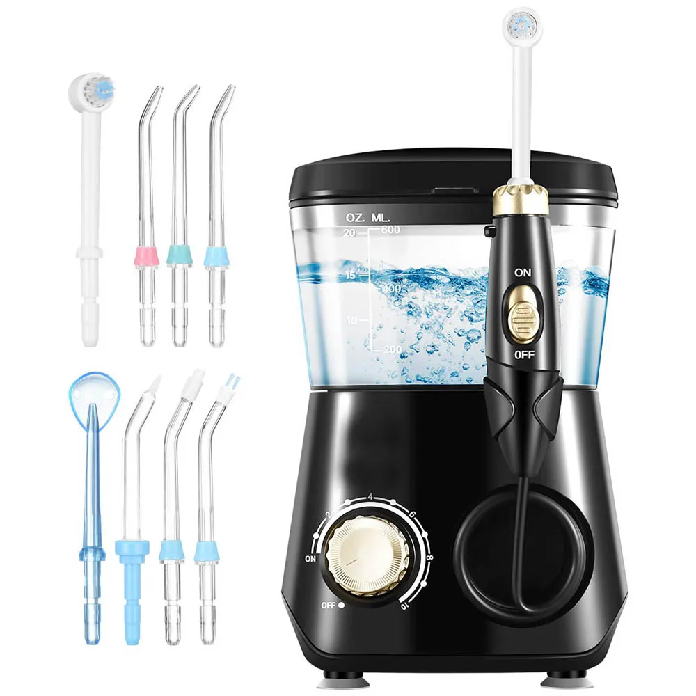 Настольный водный Флоссер с ручным переключателем контроль скорости напряжения по всему миру
